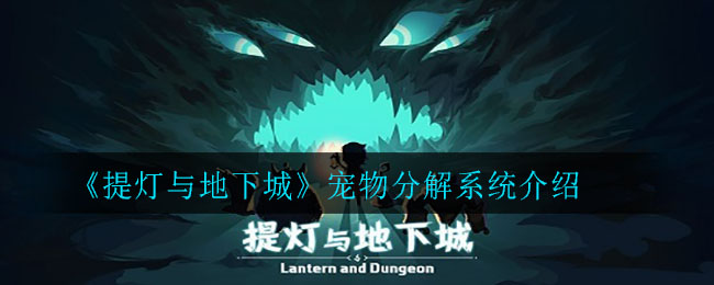 《提灯与地下城》宠物分解系统介绍