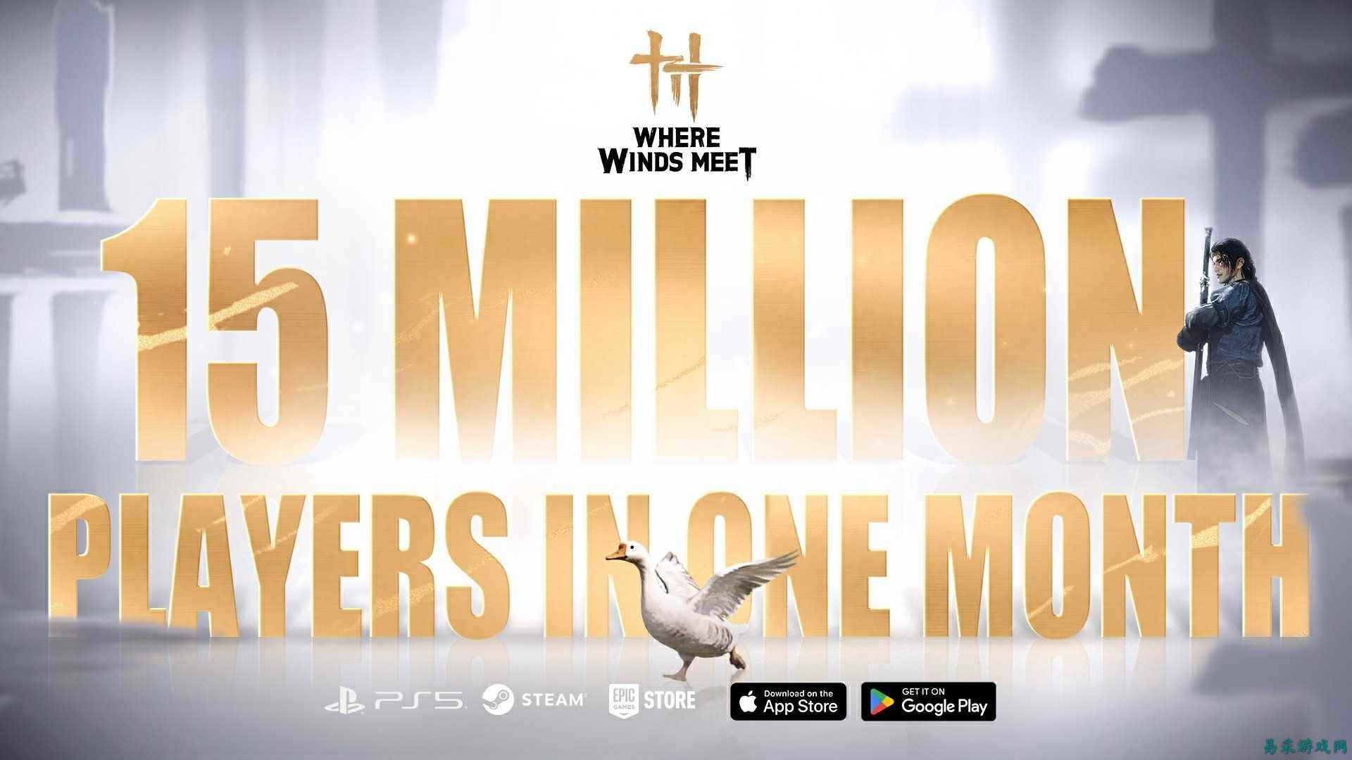 《燕云十六声》国际服上线一月玩家破1500万！好评率达到88%