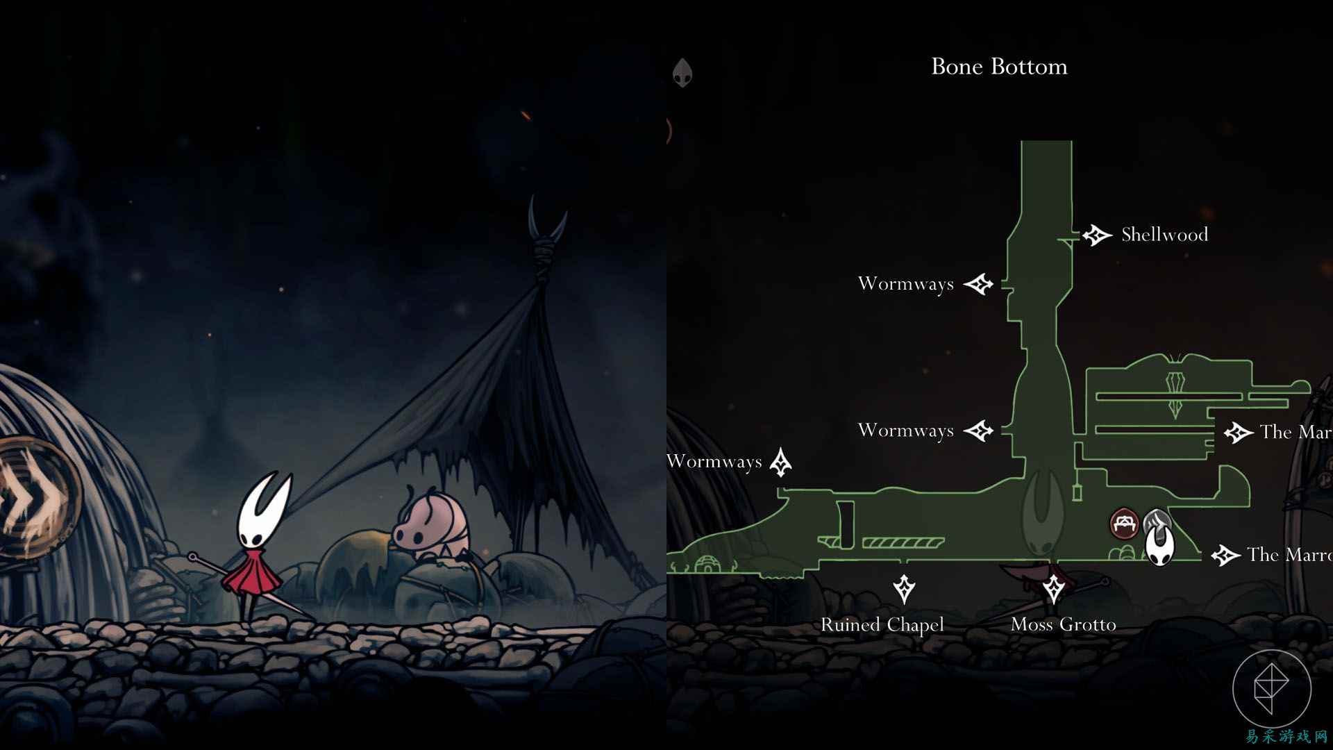 《空洞骑士：丝之歌》中所有金属碎片的位置