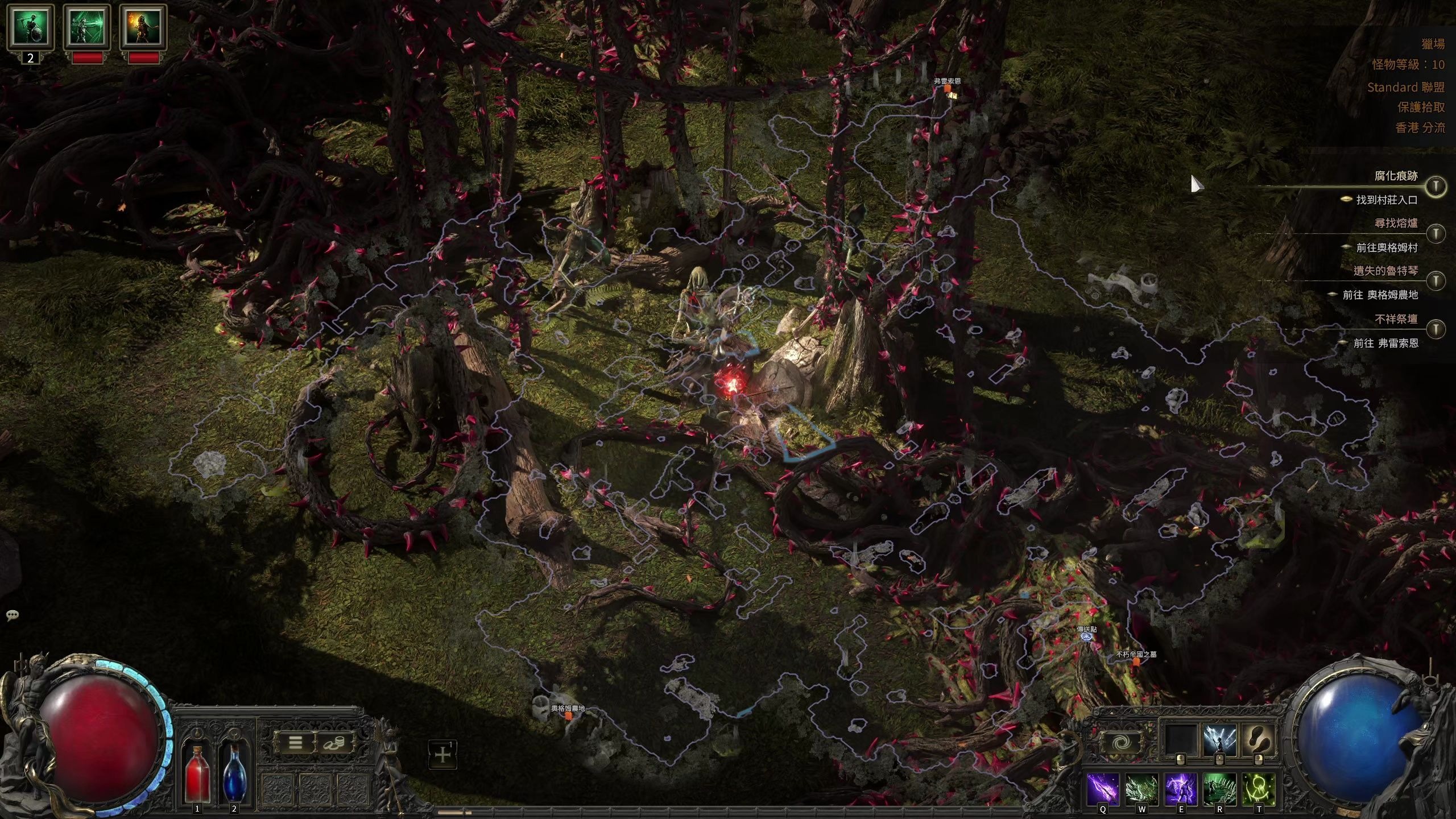 流放之路2短暂的沙暴地图获取方法