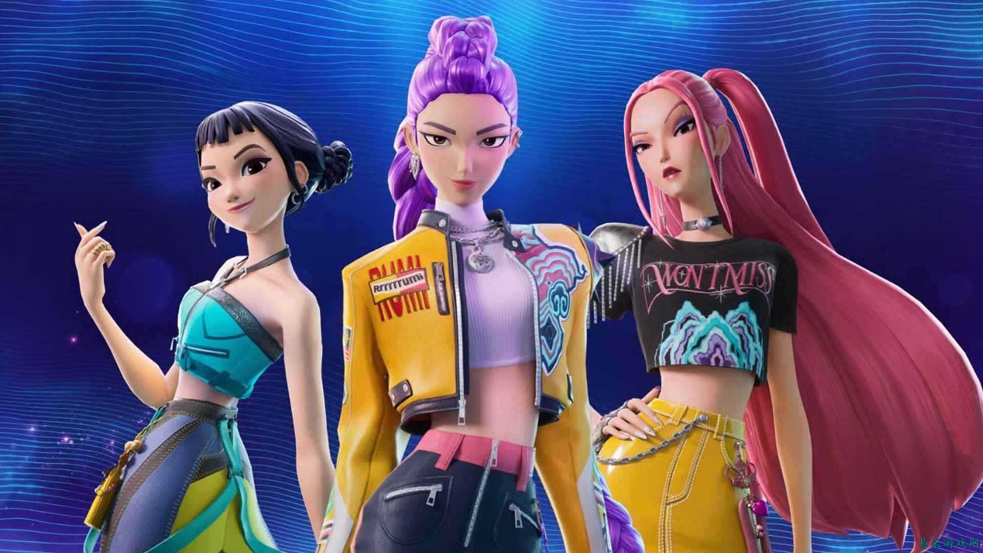 标题：K-POP恶魔猎人Zoey获赠定制款《堡垒之夜》主题PS5