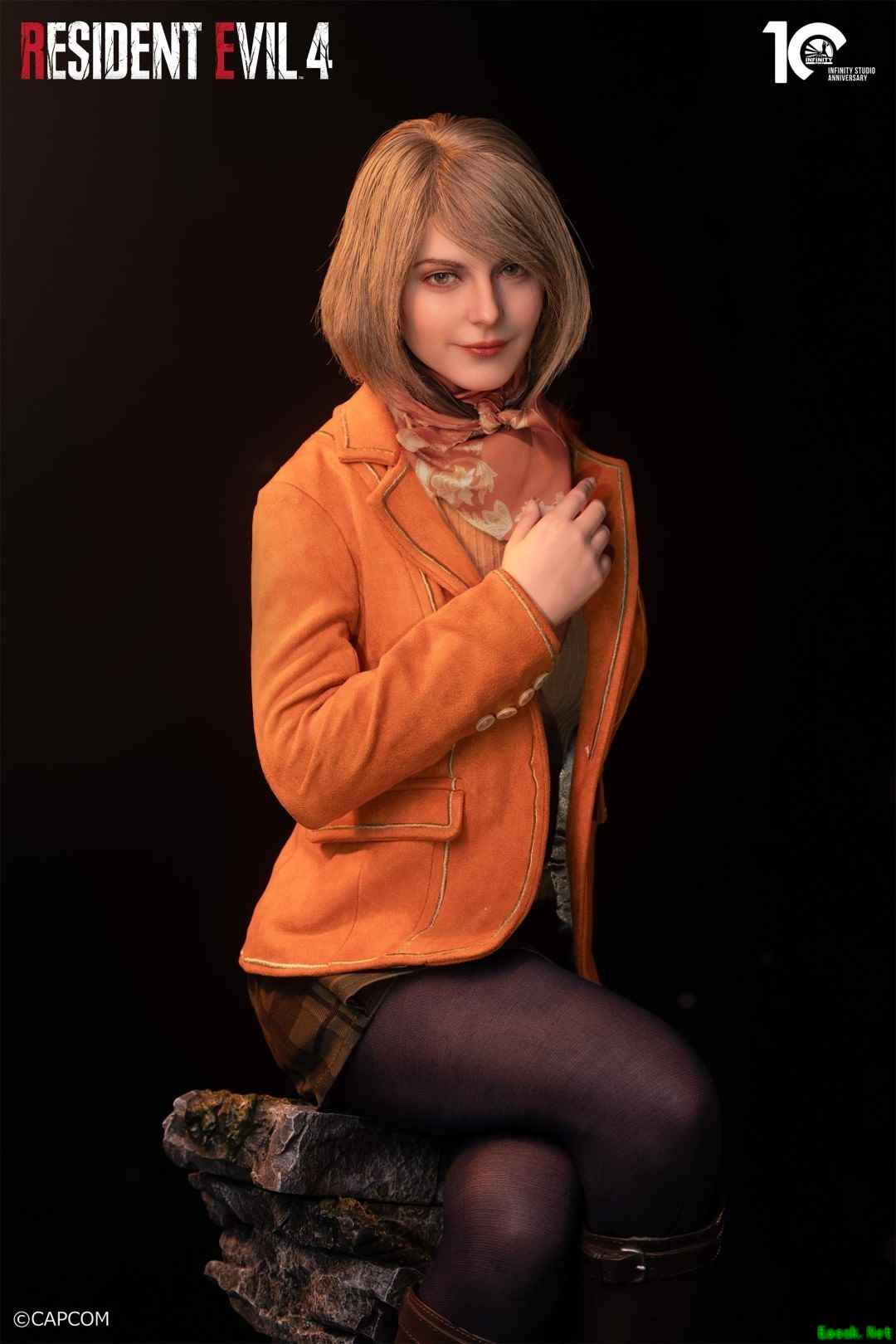 生化危机4重制版艾什莉1:2雕像预售开启,限量299体售价18888元