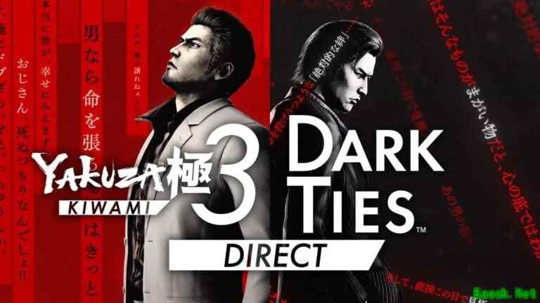 如龙：极3与DARK TIE新作直播将揭晓，2026年多平台发售