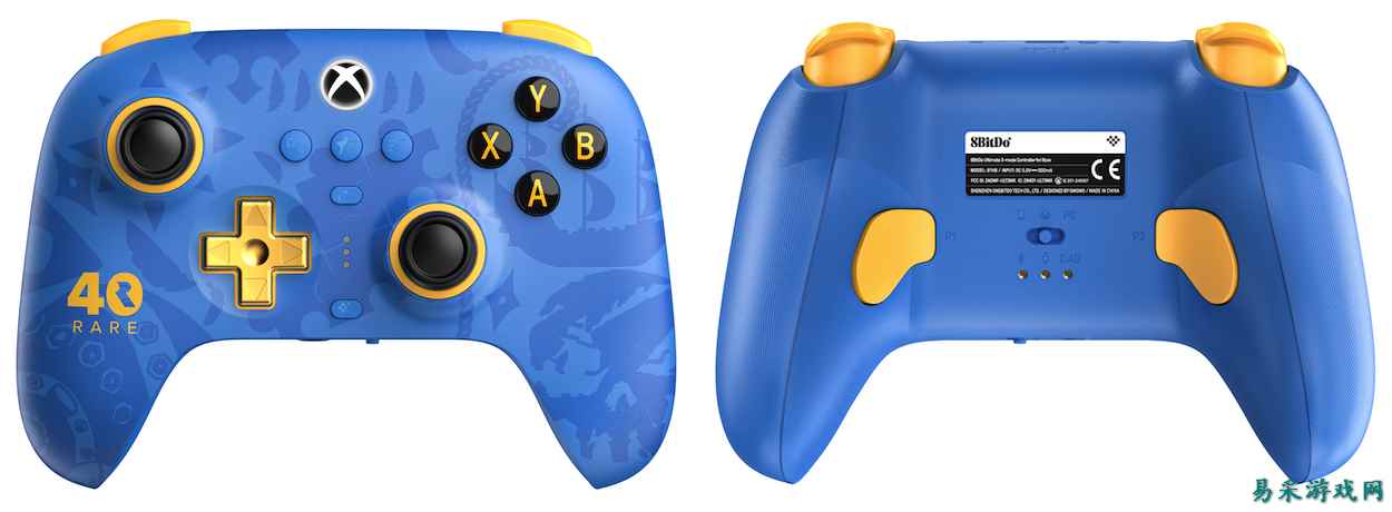 8BitDo稀有40周年纪念版Xbox无线手柄大幅降价