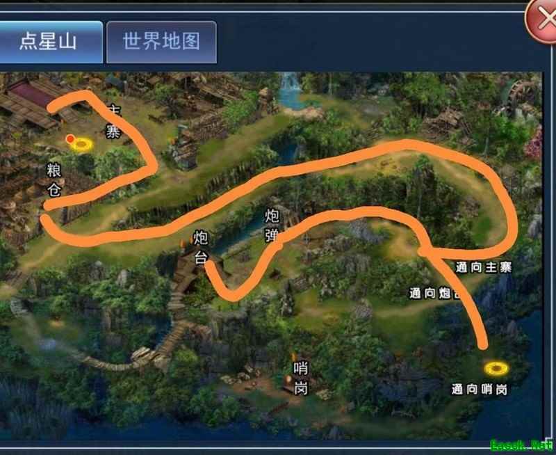 濡沫江湖：点星山保刀阵攻略