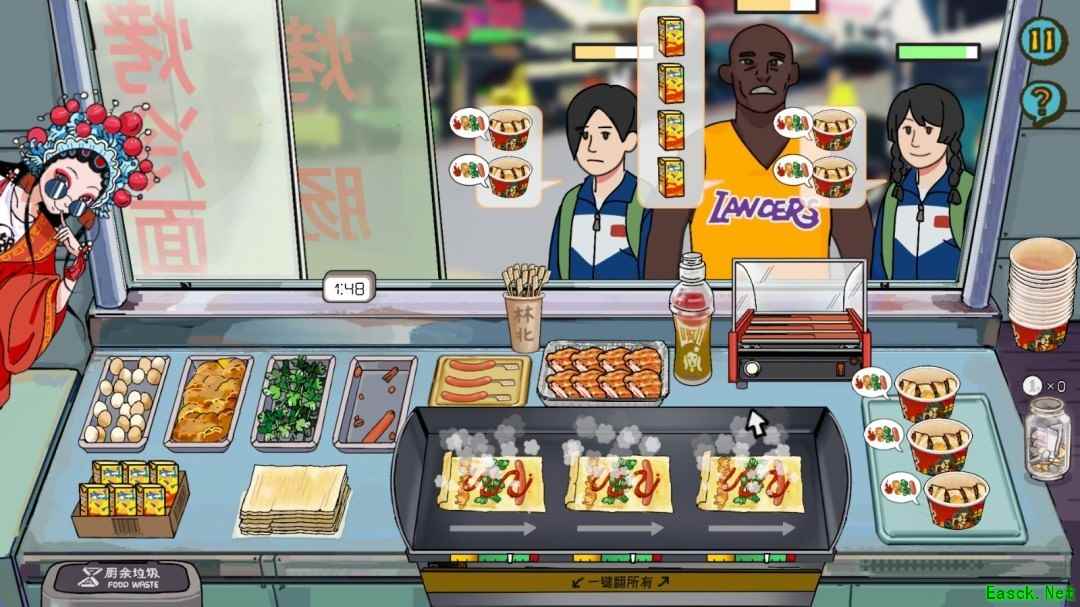 国产模拟经营游戏国潮烤冷面传奇上线Steam