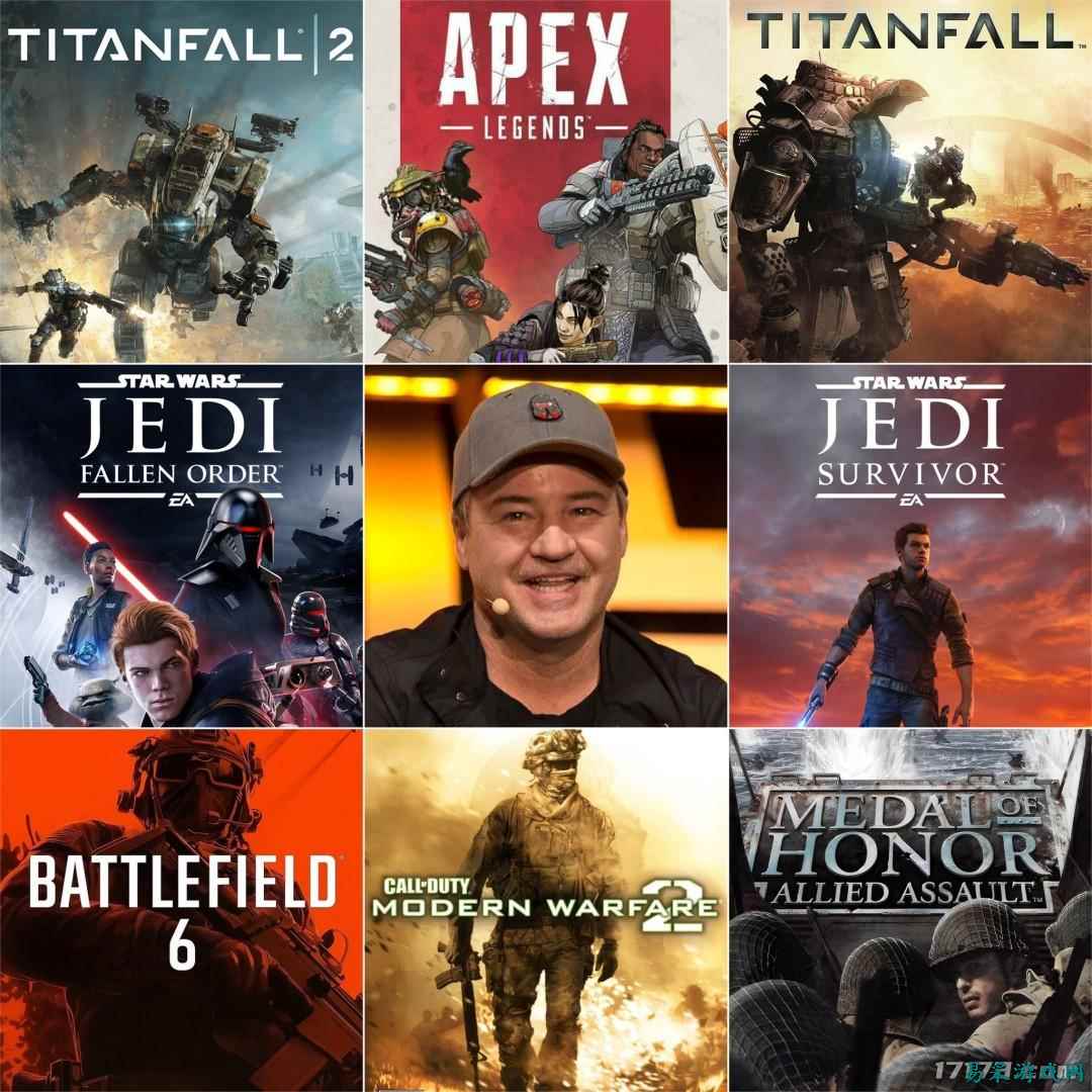 缔造了COD、Apex、战地等经典游戏的传奇制作人因车祸离世