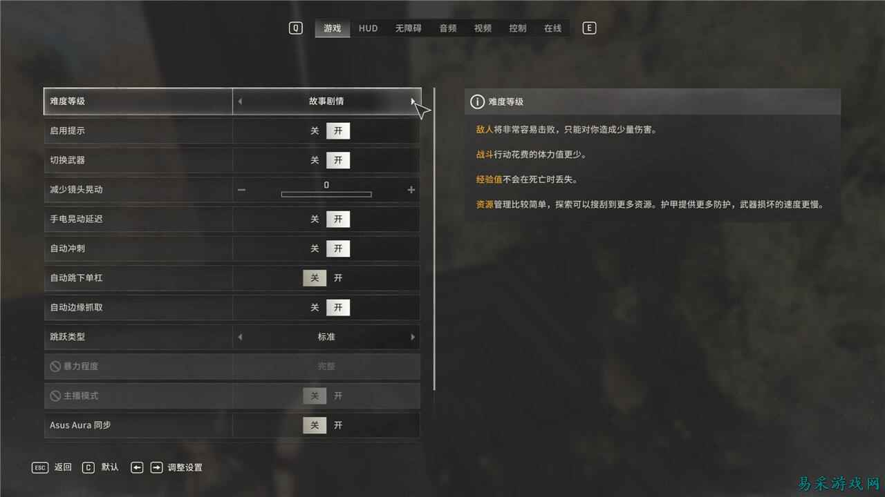 消逝的光芒困兽全难度区别介绍 消逝的光芒困兽不同难度有什么区别