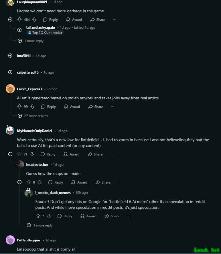 战地6陷AI贴纸争议：双管M4引发信任危机