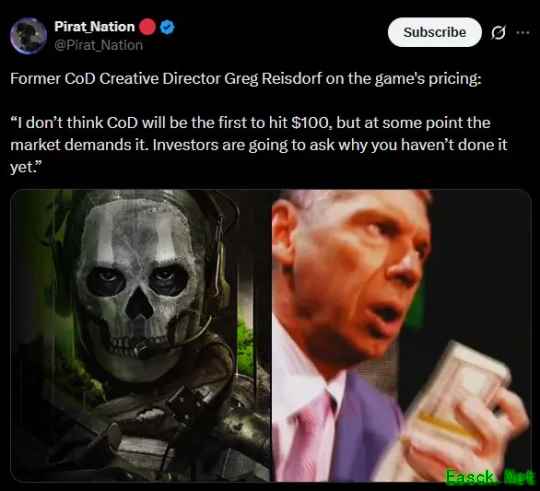 100美元定价势不可挡！前COD总监称《GTA6》是领头羊