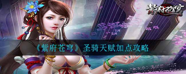 《紫府苍穹》圣骑天赋加点攻略