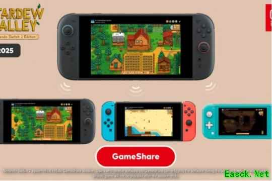 突然而来的节日礼物！ 《星露谷物语》Switch2版发布 Switch版可免费升级