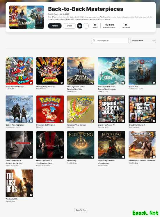 连拿IGN10分有多难?只有这些工作室做到"连出神作"!