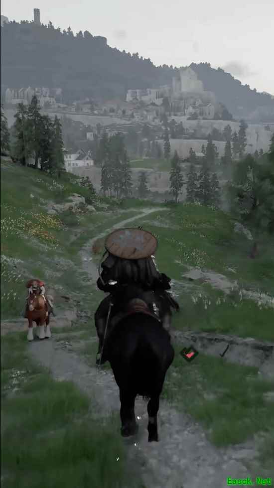 《红色沙漠》开放世界探索太爽！骑鸟乘龙还有机甲