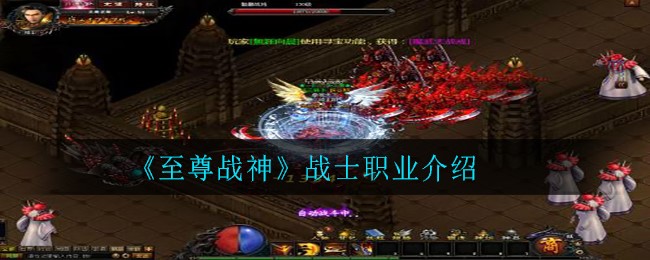 《至尊战神》战士职业介绍
