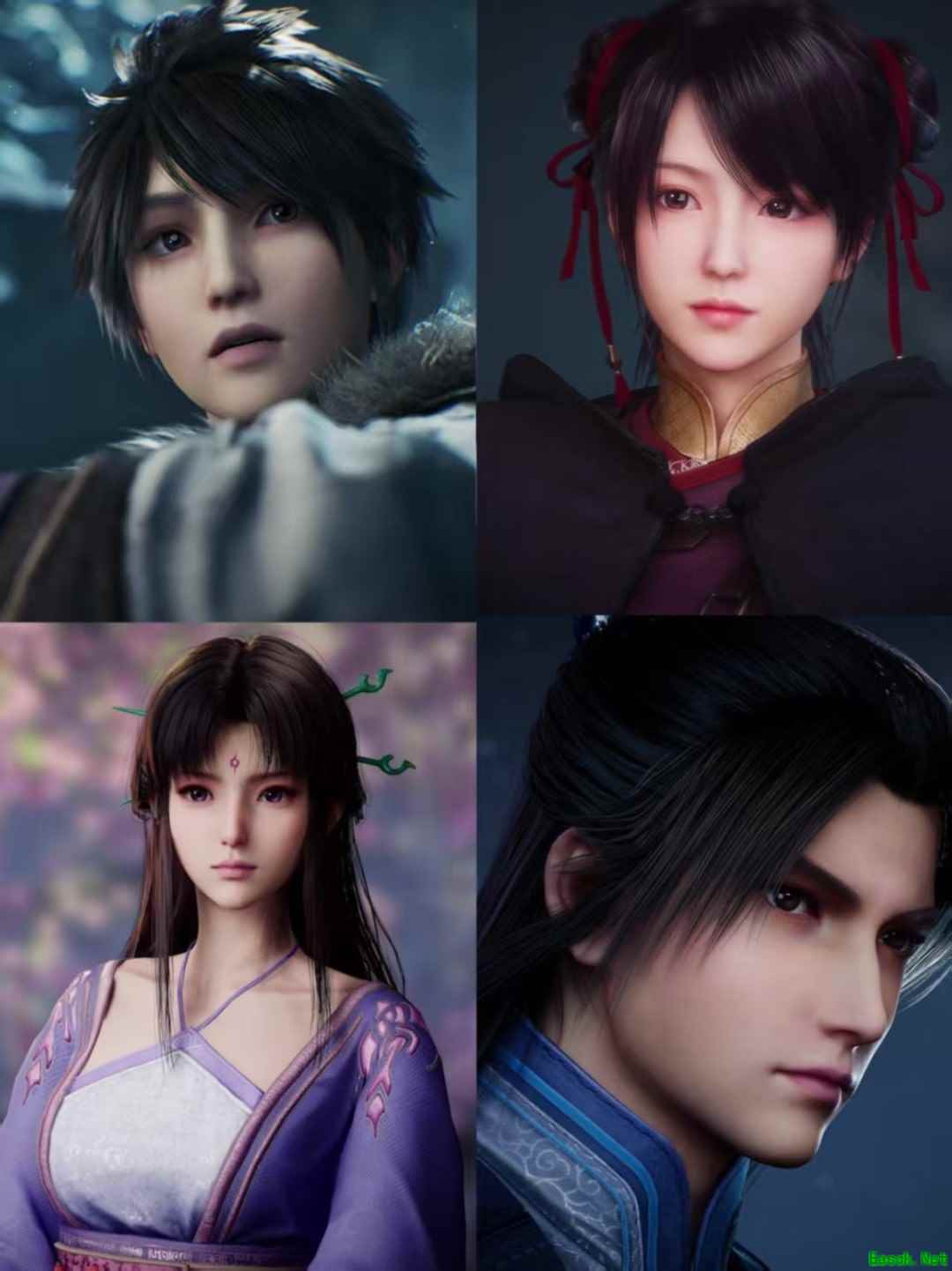 仙剑四重制版首曝预告 四大主角新形象惊艳亮相