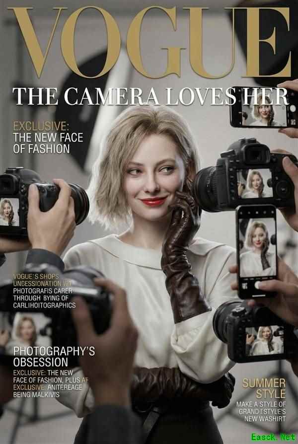 生化危机9概念海报曝光 里昂格蕾丝登VOGUE封面引爆期待