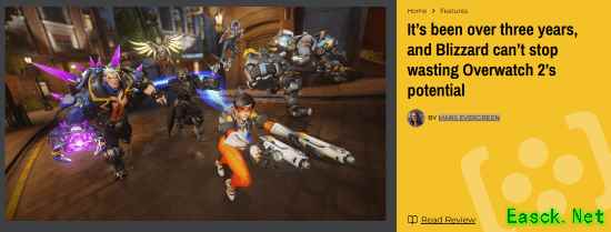 一地鸡毛 《守望先锋2》令人失望