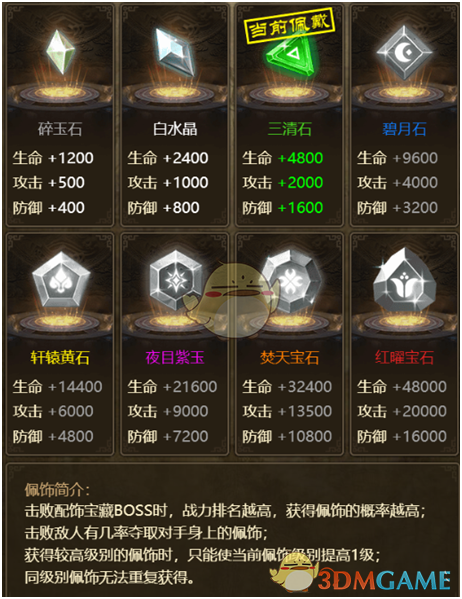 《武林争霸》白水晶掉落地点