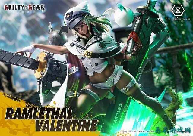 《罪恶装备》黑皮辣妹雕像：好看 价格也贵