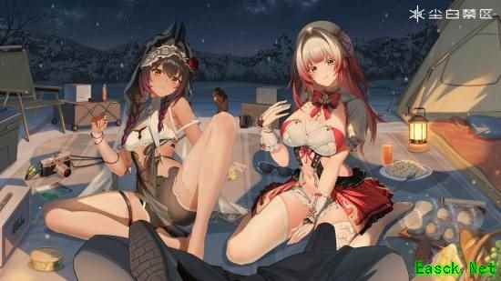 国产二游《尘白禁区》新年壁纸