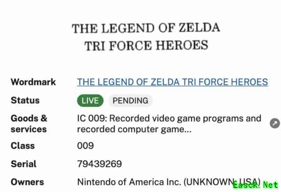 任天堂重启三角力量英雄商标引发复刻猜想