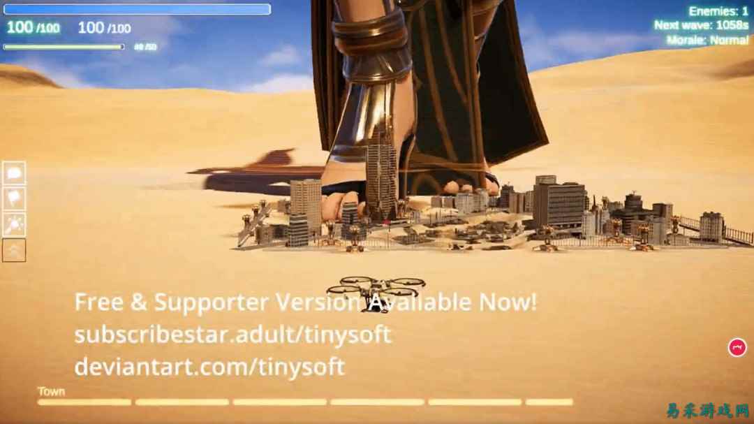 女巨人游戏《Size Warfare》更新 新招式来了