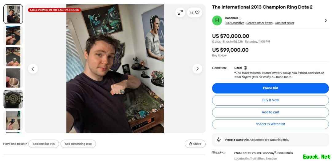 Alliance冠军戒指拍卖遇冷：荣耀与现实的落差