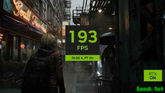 英伟达展示生化危机9光追与DLSS 4画质帧率飞跃