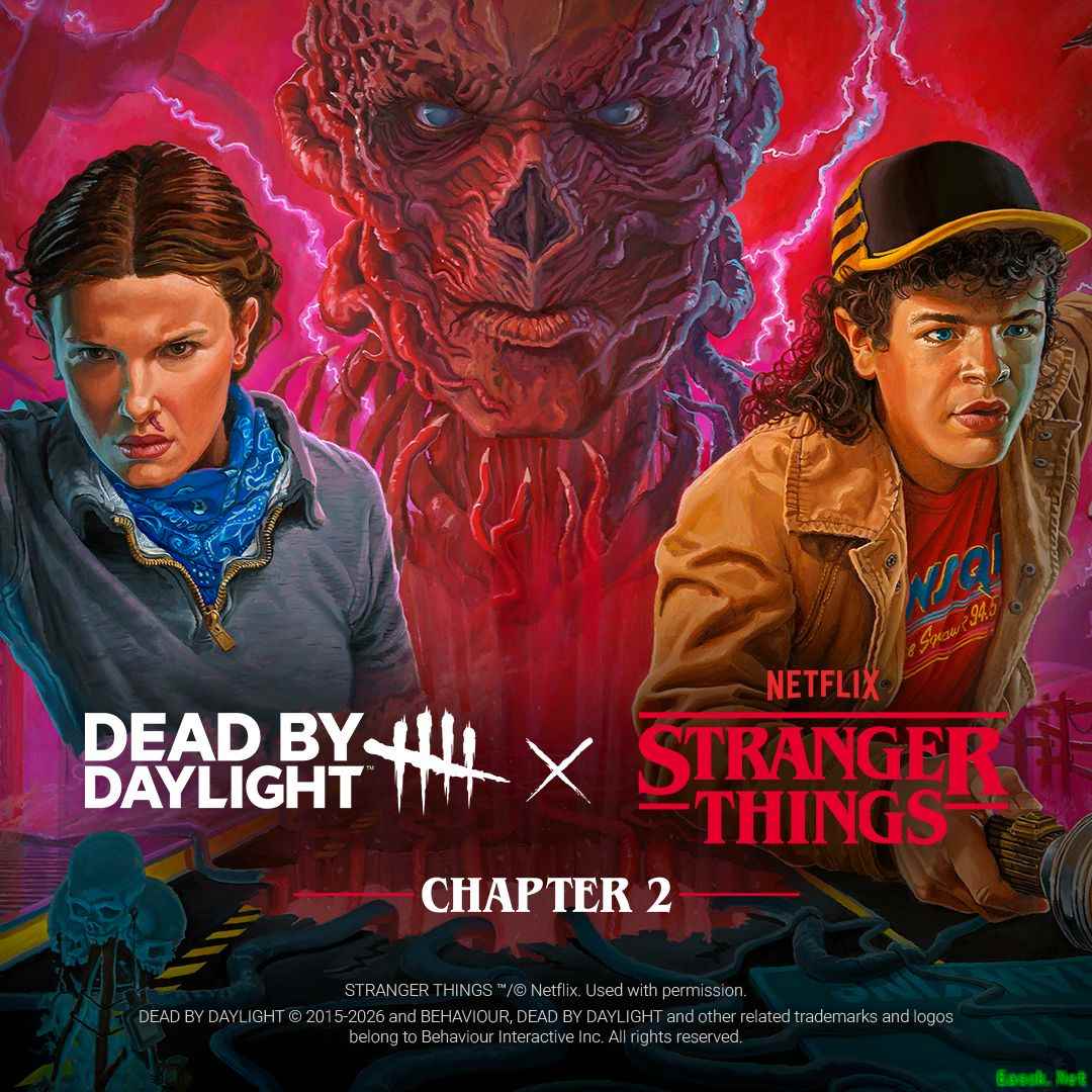 黎明杀机联动怪奇物语第二阶段将上线，新角色、机制与2v8模式曝光