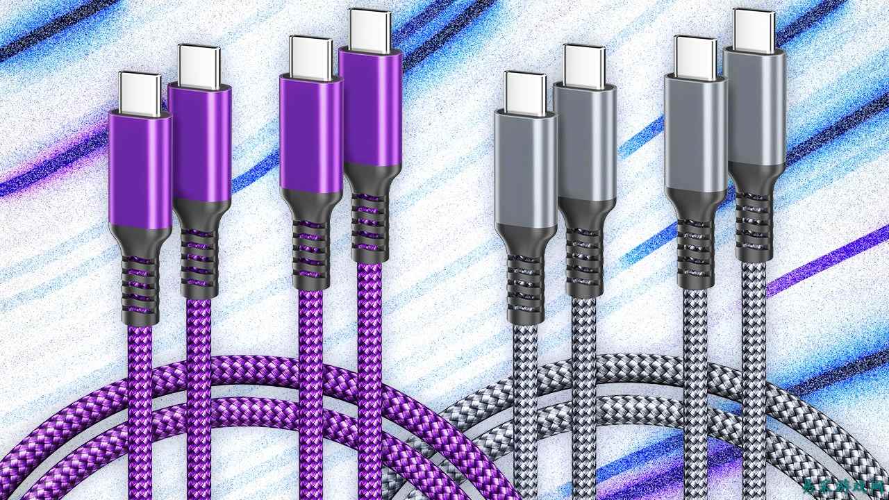 亚马逊优惠：四条装10英尺100W USB-C数据线仅需13美元