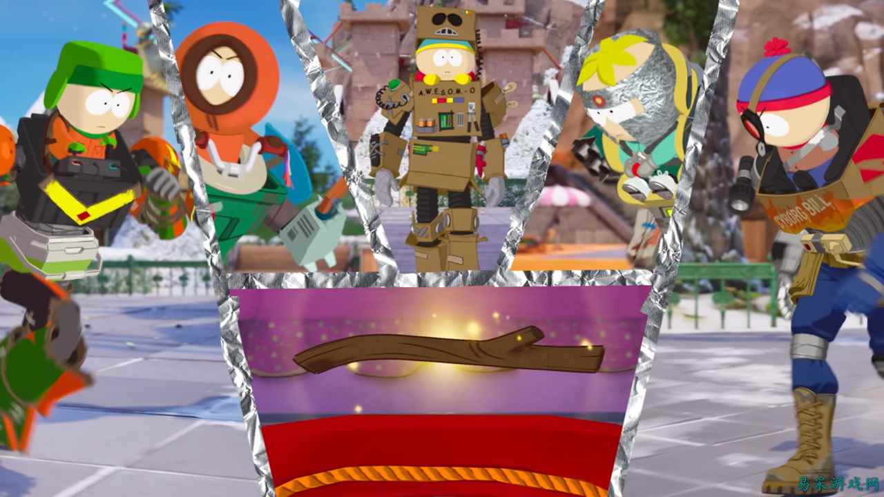 《堡垒之夜》联动《南方公园》：官方预告片公开5人小队模式与免费小型通行证