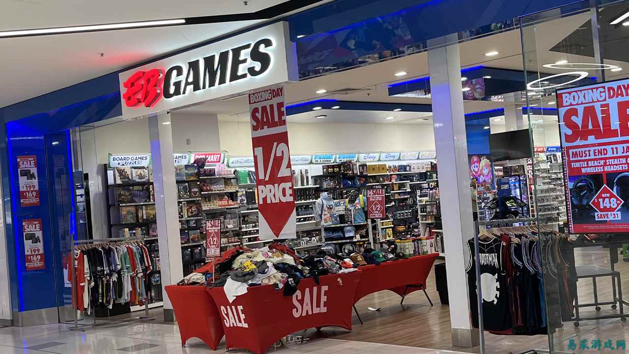 EB Games 拟关闭新西兰所有门店