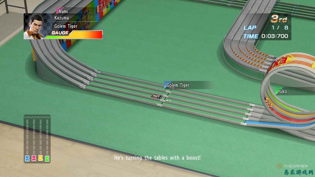 《如龙0》各场四驱车比赛最佳组装配置推荐