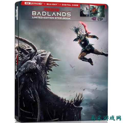 《铁血战士：荒地》限量版4K铁盒现已开启预售