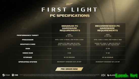 《007》新作PC配置单翻车！写的CPU根本不存在
