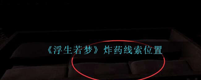 《孙美琪疑案：浮生若梦》五级线索——炸药