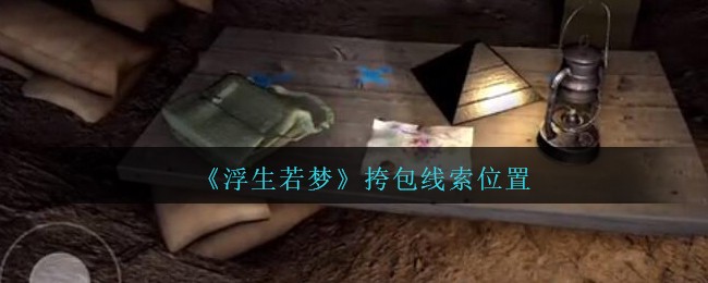 《孙美琪疑案：浮生若梦》三级线索——挎包