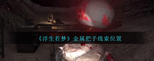 《孙美琪疑案：浮生若梦》三级线索——金属把手