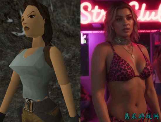 《GTA》女角火辣身材引热议！现在小孩吃太好？
