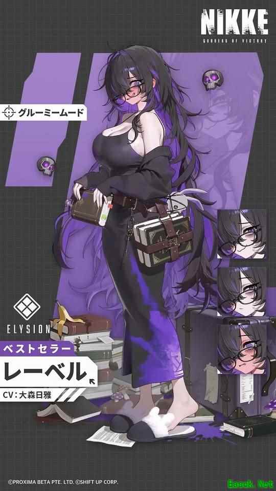 《胜利女神：妮姬》全新角色：文学宅女Label！