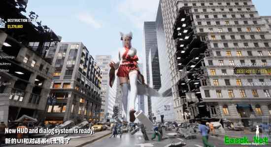 GiantessPlayground更新：全新HUD与对话系统提升沉浸互动体验