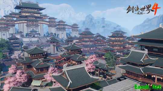 国风雅韵！《剑侠世界4：无限》高度还原东方建筑之美