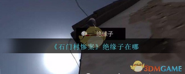 《孙美琪疑案：石门村惨案》五级线索——绝缘子