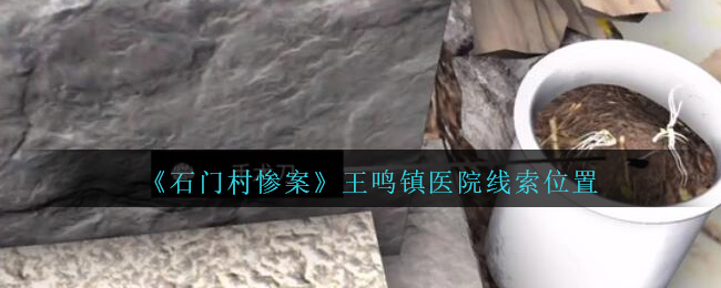 《孙美琪疑案：石门村惨案》五级线索——王鸣镇医院