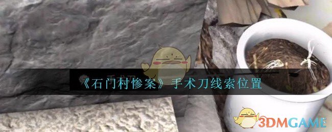 《孙美琪疑案：石门村惨案》五级线索——手术刀