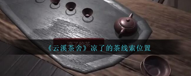 《孙美琪疑案：云溪茶舍》五级线索——凉了的茶