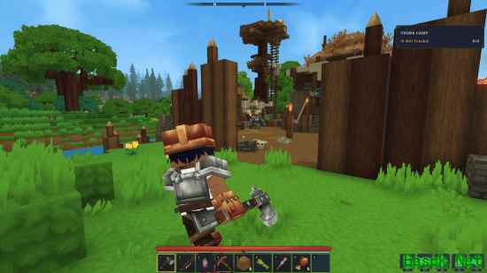 玩家分享《Hytale》MOD截图：回归《我的世界》画质!