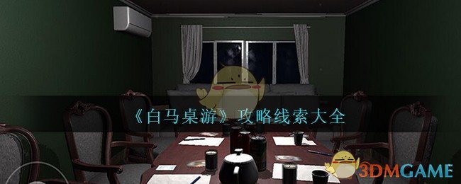 《孙美琪疑案：白马桌游》攻略线索大全