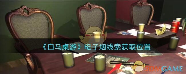 《孙美琪疑案：白马桌游》五级线索——电子烟